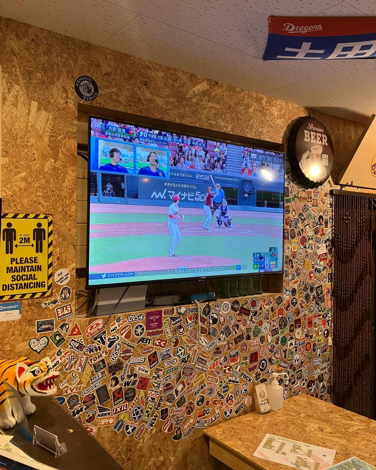 彦根は涼しい夜！居酒屋でビール