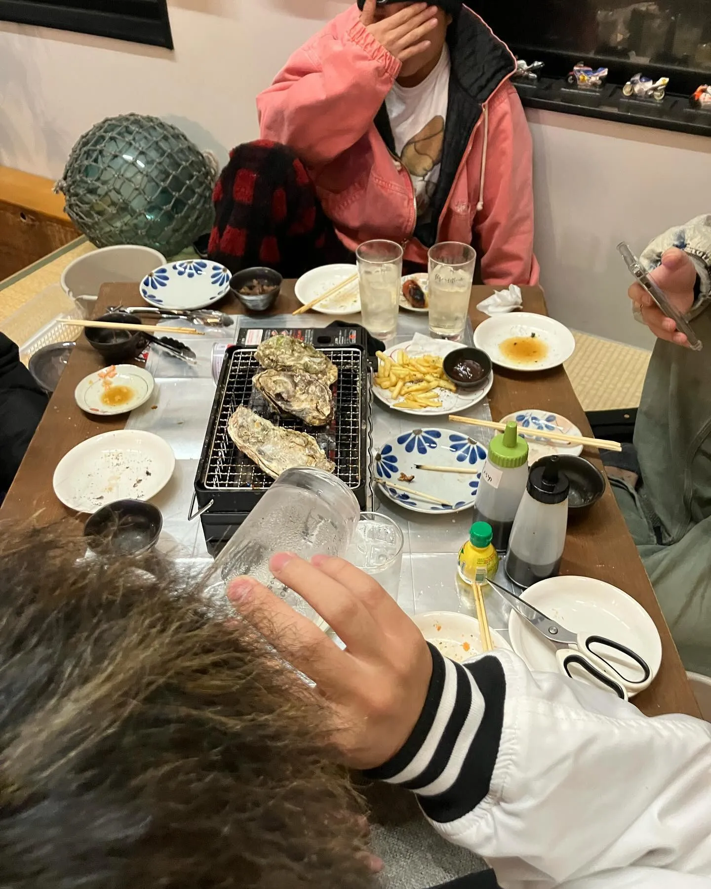 彦根の牡蠣小屋居酒屋